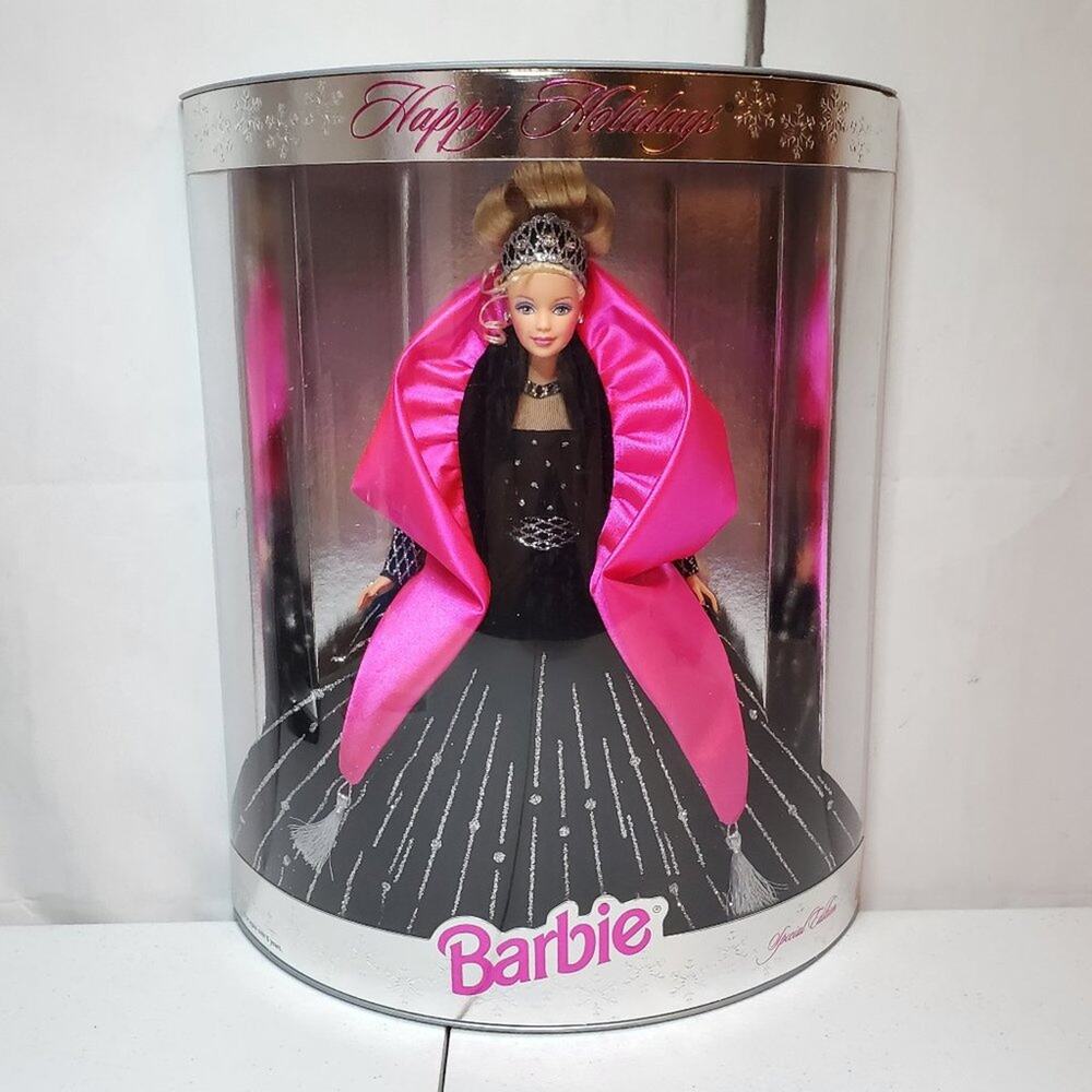 Mattel 1998 Happy Holidays Barbie Special Edition Collectible Doll NRFB - Picture 2 of 11